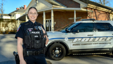 Middle Tennessee State University Police Officer Katelynn Erskine