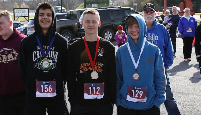 Cannon Runs for Children 5K WInners