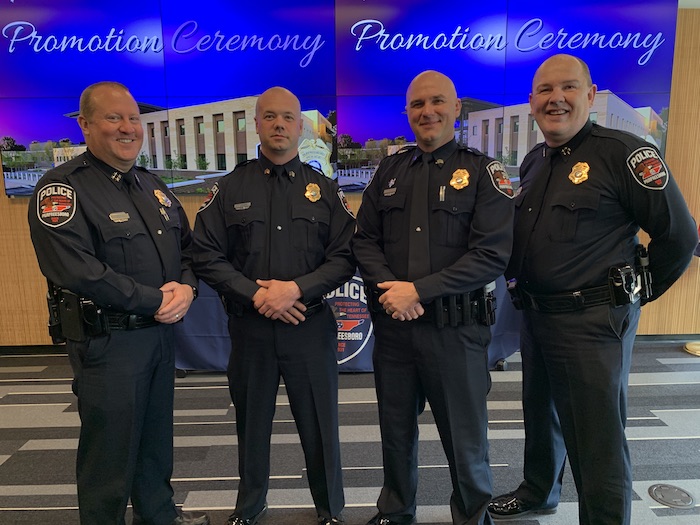 New Murfreesboro Police Sergeants