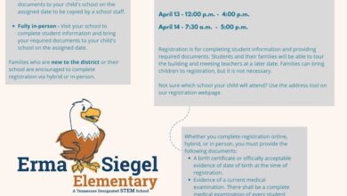 Siegel Elementary Registration Now Open