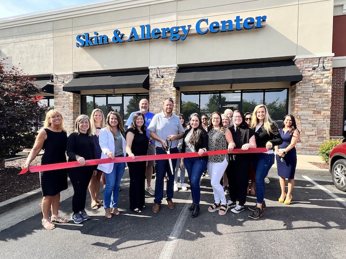 Ribbon Cutting for Skin & Allergy Center