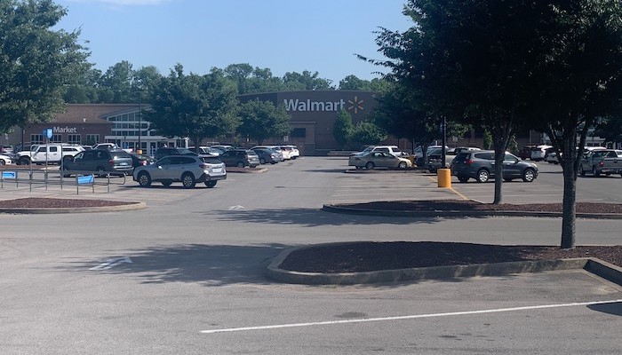 Body Foul in SUV in Walmart Parking Lot