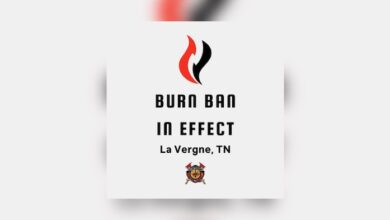 La Vergne Burn Ban