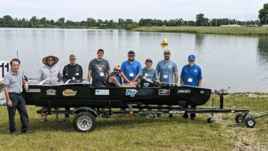 MTSU solar boat team