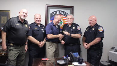 Reed Promoted to Major at Sheriff's Office