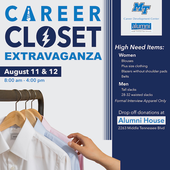MTSU Career Closet
