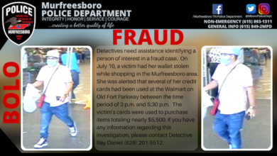 Person of Interest Wanted in Fraud Case