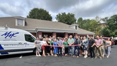 Ribbon Cutting at Management & Marketing Concepts