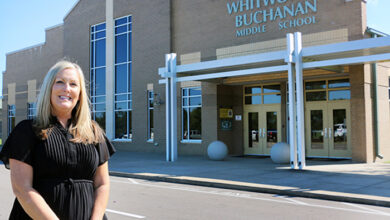 April Sneed Principal of Whitworth-Buchanan Middle School