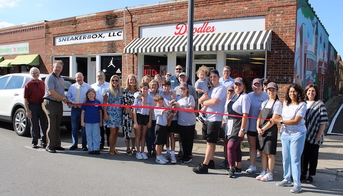 Ribbon Cutting for Doodles Kitchen & Bakery