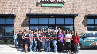 Ribbon Cutting for Graze Craze