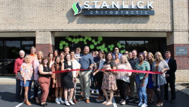 Ribbon Cutting for Stanlick Chiropractic