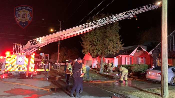 Murfreesboro Family Escapes House Fire Unharmed