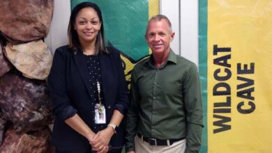 Principal Alexandria Jackson and Assistant Principal Steven Wright