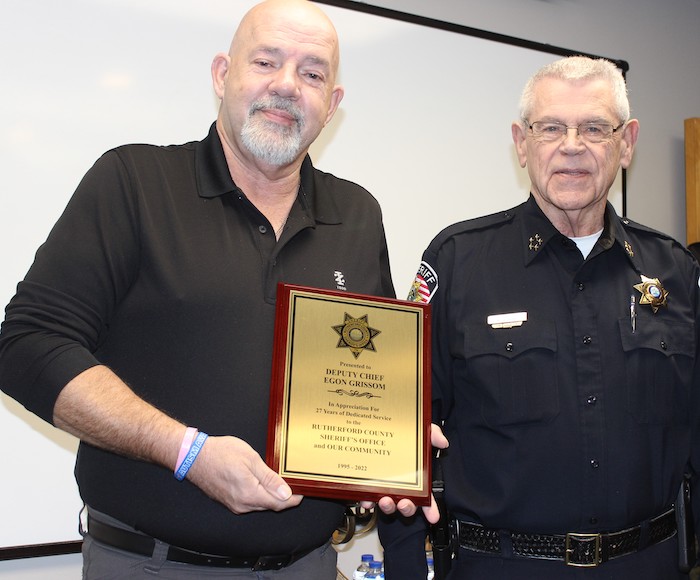 Retired Deputy Chief Egon Grissom