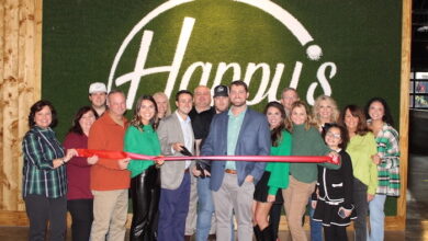 Ribbon Cutting Celebration for Happy's Sports Lounge