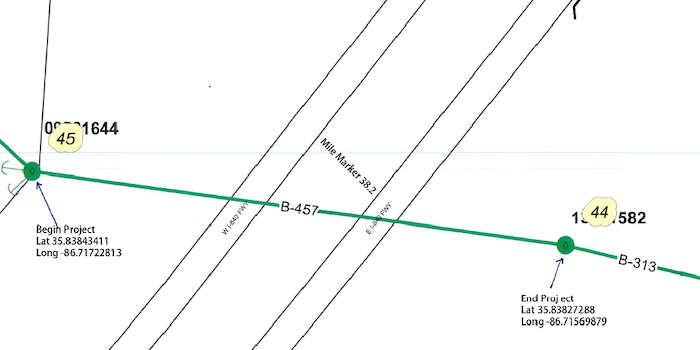 Middle Tennessee Electric Plans Interstate Crossing Removal for I-840