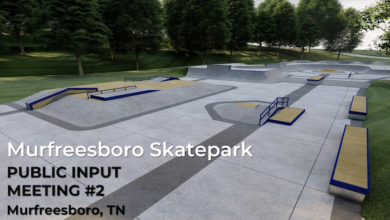 Murfreesboro Skate Park Update