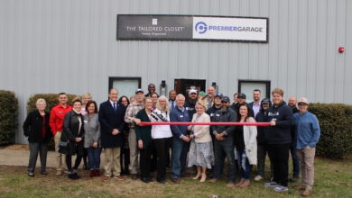 Ribbon Cutting for The Tailored Closet