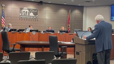 Jobe Presents Audit to Murfreesboro City Council