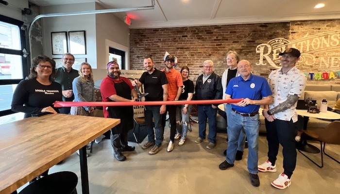 Ribbon Cutting for Red Bicycle Smyrna