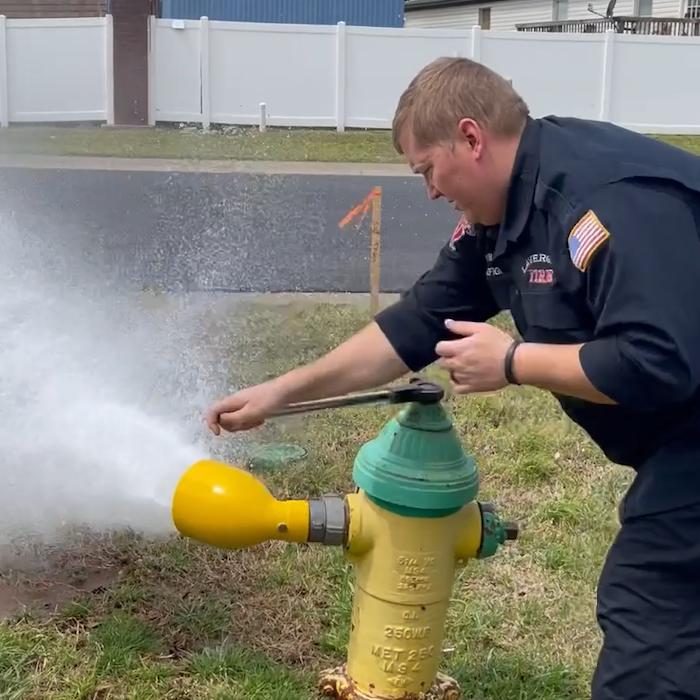 LFRD Begins Annual Fire Hydrant Inspections