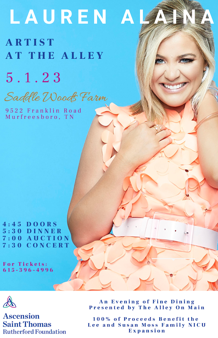 Lauren Alaina Saint Thomas Rutherford Foundation