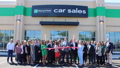 Ribbon Cutting for Enterprise Car Sales