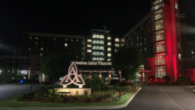 Saint Thomas Rutherford Goes Red