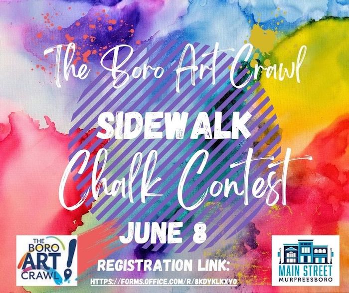 The Boro Art Crawl Sidewalk Contest