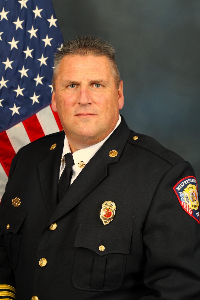 Mark McCluskey Murfreesboro Fire Rescue Chief