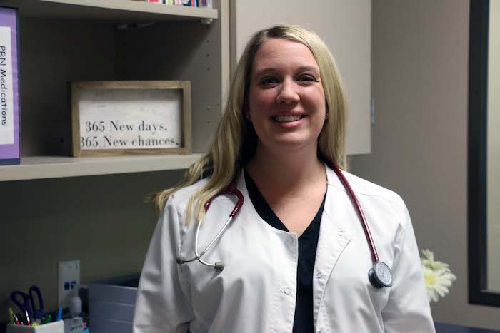 Allison Wadham, Siegel High School nurse