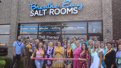 Ribbon Cutting for Breathe Easy Salt Rooms