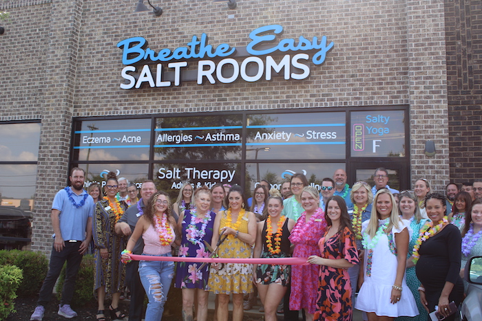 Ribbon Cutting for Breathe Easy Salt Rooms