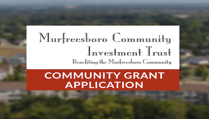 Murfreesboro Community Grant Application