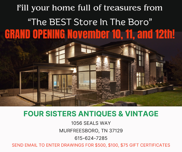 Four Sisters Antiques & Vintage Grand Opening