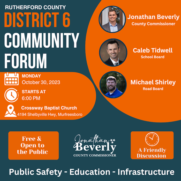 District 6 Community Forum