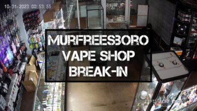 Murfreesboro Vape & Smoke Break-In