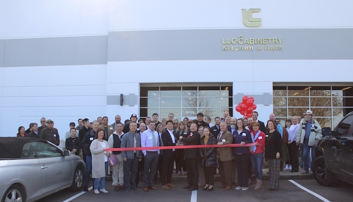 Ribbon Cutting for L&C Cabinetry