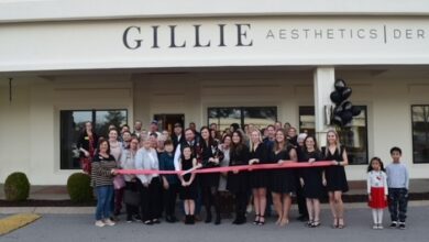 Ribbon Cutting for GILLIE Aesthetics and Dermatology