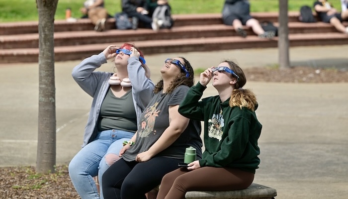 Partial Solar Eclipse Locally Entertains Hundreds on MTSU Campus ...