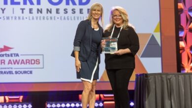 Rutherford County CVB and Tennessee Secondary School Athletic Association Honored by Sports ETA