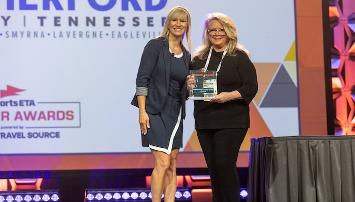 Rutherford County CVB and Tennessee Secondary School Athletic Association Honored by Sports ETA