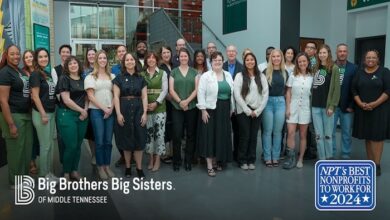 Big Brothers Big Sisters of Middle Tennessee Recognized Nationally as One of the Best Nonprofits to Work For