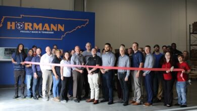 Ribbon Cutting at Hormann LLC