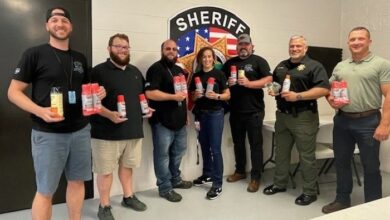 Amazon Donates Handgun Cleaning Supplies to Rutherford County Sheriff's Office