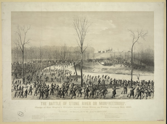 The Battle of Stones River Murfreesboro