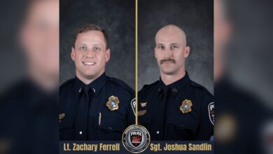 Lt Zachary Ferrell and Sgt Joshua Sandlin