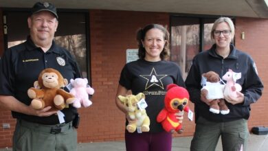 Asher Sullivan's family donates stuffed animals to hospital