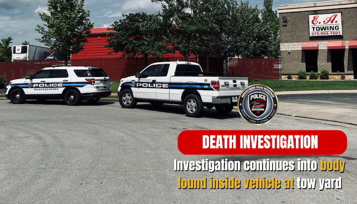 Murfreesboro Death Investigation
